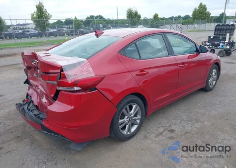2017 Hyundai Elantra Se z USA, uszkodzony, nr VIN KMHD84LF1HU144061